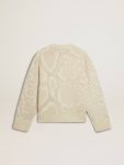 Women Knitwear Beige Golden Goose Women’s Beige Cny Sweater With Patterns - 2
