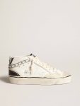 Women Mid Star Hi Mid Star Lab With Perforated Star And Flash With Cut-Out Stars Golden Goose - 1