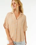 Women Premium Surf Check Shirt Rip Curl Shirts & Tops - 1