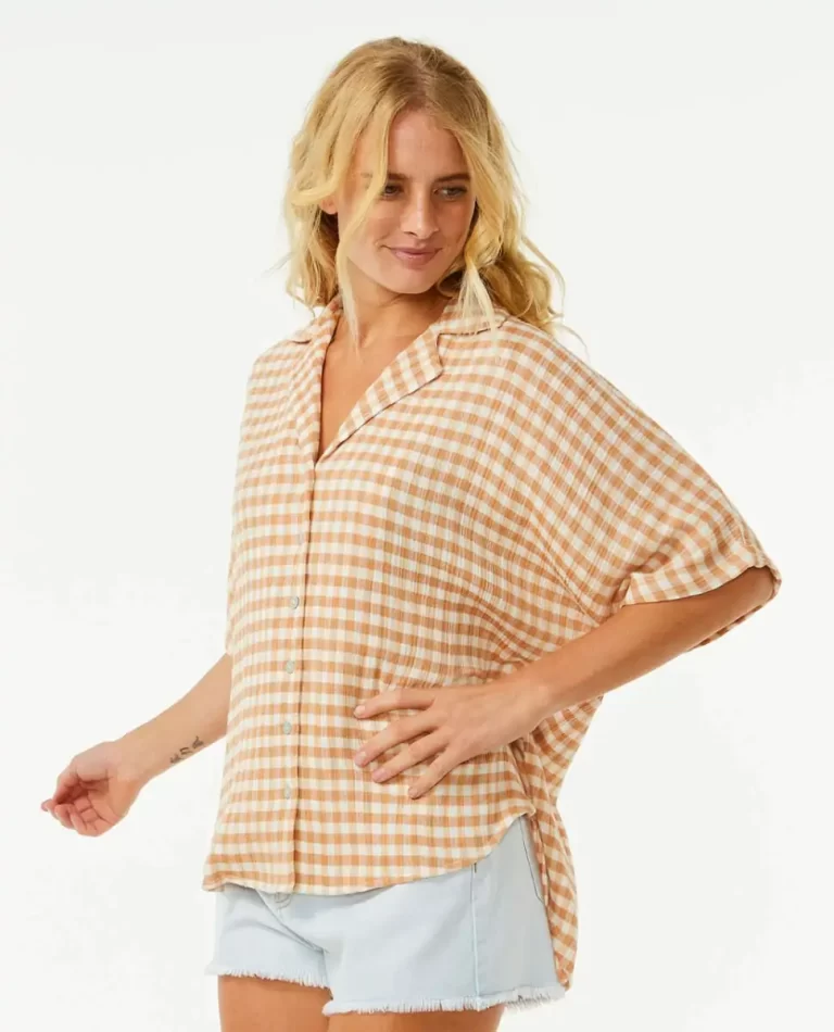 Women Premium Surf Check Shirt Rip Curl Shirts & Tops - 2