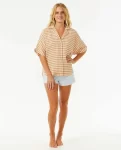 Women Premium Surf Check Shirt Rip Curl Shirts & Tops - 4