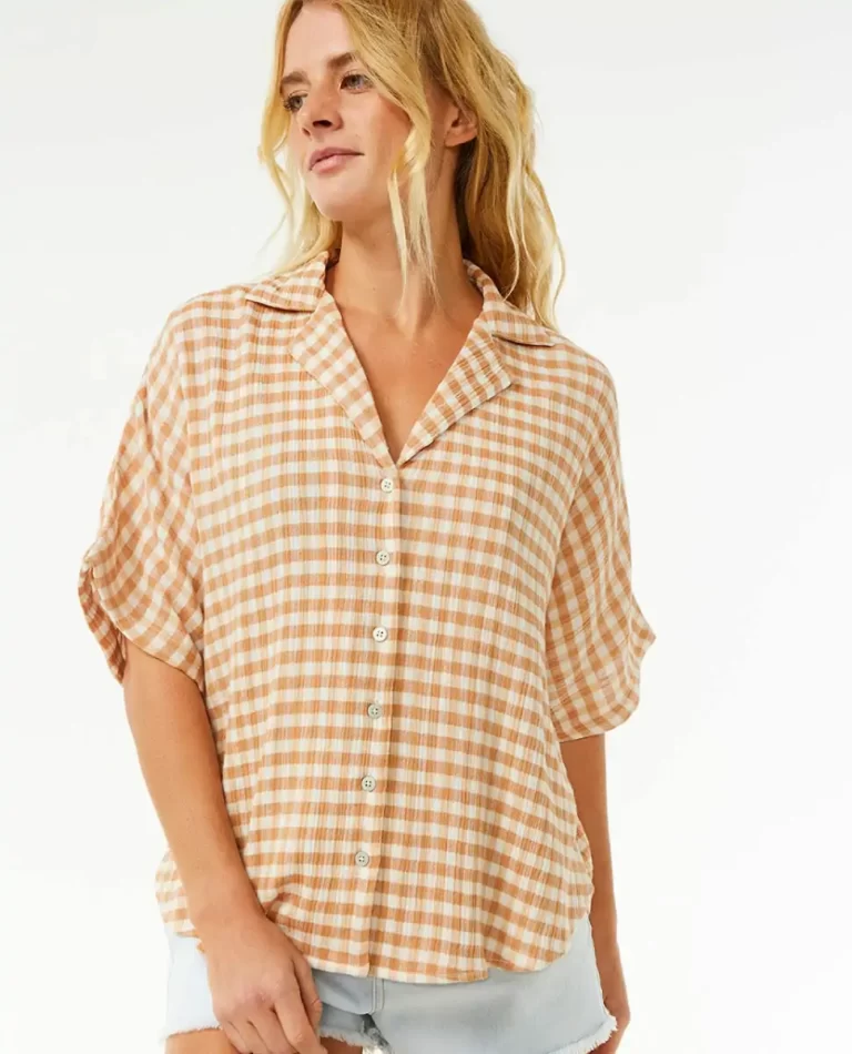 Women Premium Surf Check Shirt Rip Curl Shirts & Tops - 1