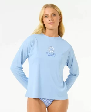 Women Rash Guards San Carlos Surf Lite Long Sleeve Rash Guard Rip Curl - 1