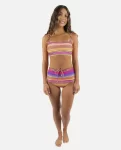 Women Rip Curl Bikini Tops Palapa Bandeau Bikini Top - 4