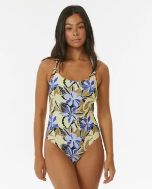 Women Rip Curl One Pieces Riptide Cheeky Coverage One Piece - 1