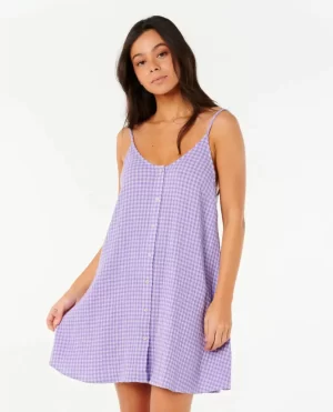 Women Rip Curl Premium Surf Check Cover Up Swimwear - 1