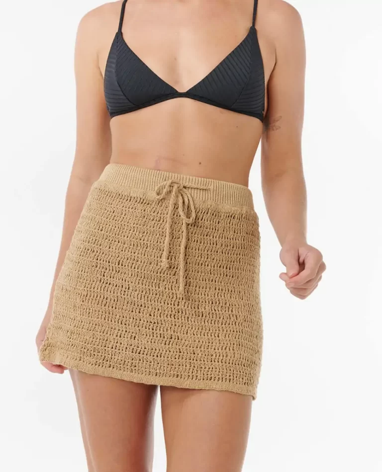 Women Rip Curl Skirts Soleil Crochet Mini Skirt - 4