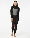 Women Rip Curl Womens Omega 3/2 Back Zip Wetsuit Fullsuits - 4