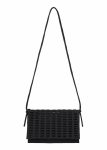 Women Shoulder Bags Black （No.15）|Pink （No.22）|Sand Beige （No.38）|Navy （No.75） Issey Miyake Mokko Flap Pouch - 1