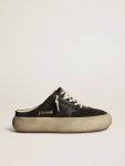 Women Space-Star Women's Space-Star Sabots With Leather Star And Shearling Lining Golden Goose - 1