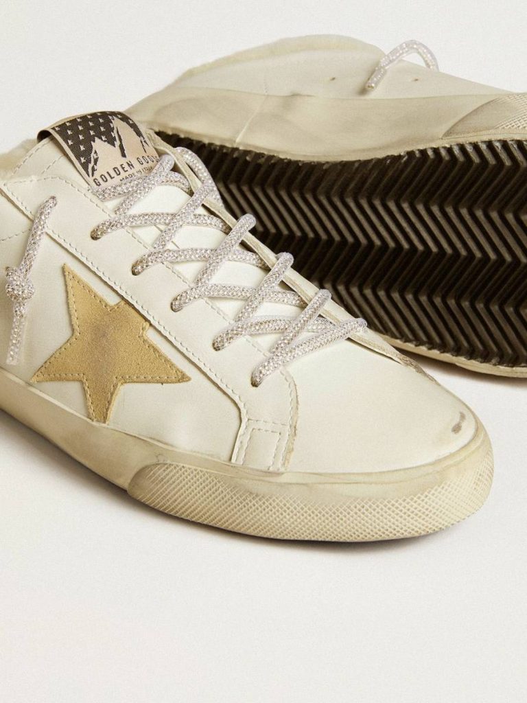 Women Super-Star Sabot Women’s Super-Star Sabots With Gold Suede Star And Shearling Lining Golden Goose - 3