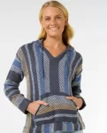 Women Sweaters Rip Curl Surf Revival Poncho - 1
