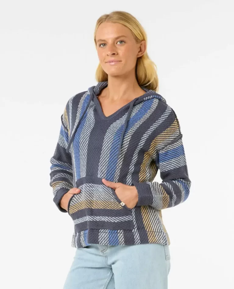 Women Sweaters Rip Curl Surf Revival Poncho - 2