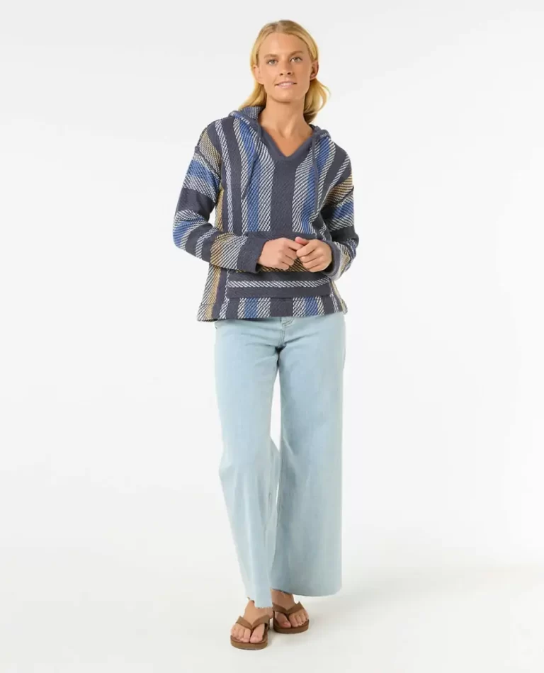 Women Sweaters Rip Curl Surf Revival Poncho - 4