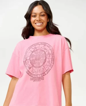 Women Tees & Tanks Souvenirs Heritage Tee Rip Curl - 1