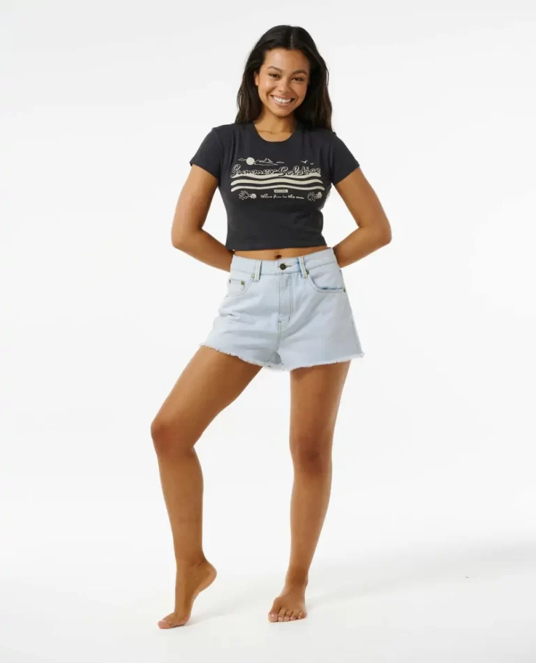 Women Tees & Tanks Summer Solstice Baby Tee Rip Curl - 4