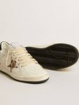 Women’s Ball Star With Leopard-Print Star Embellished With Swarovski Crystal Ball Star White Golden Goose Women - 4