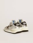 Women’s Marathon With Silver Ripstop Nylon Upper And Black Star Women Golden Goose Marathon - 4