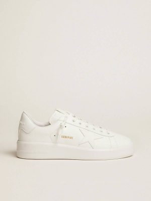 Women's Purestar In White Purestar Women Golden Goose - 1