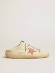 Women's Super-Star Sabots In Nappa With Pink Leather Star Women Golden Goose Super-Star Sabot - 1