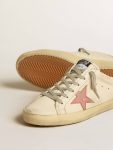 Women's Super-Star Sabots In Nappa With Pink Leather Star Women Golden Goose Super-Star Sabot - 3