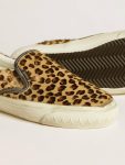 Women's Vce Penstar In Leopard-Print Pony Skin With Black Leather Heel Tab Women Ggdb Classics Golden Goose - 3